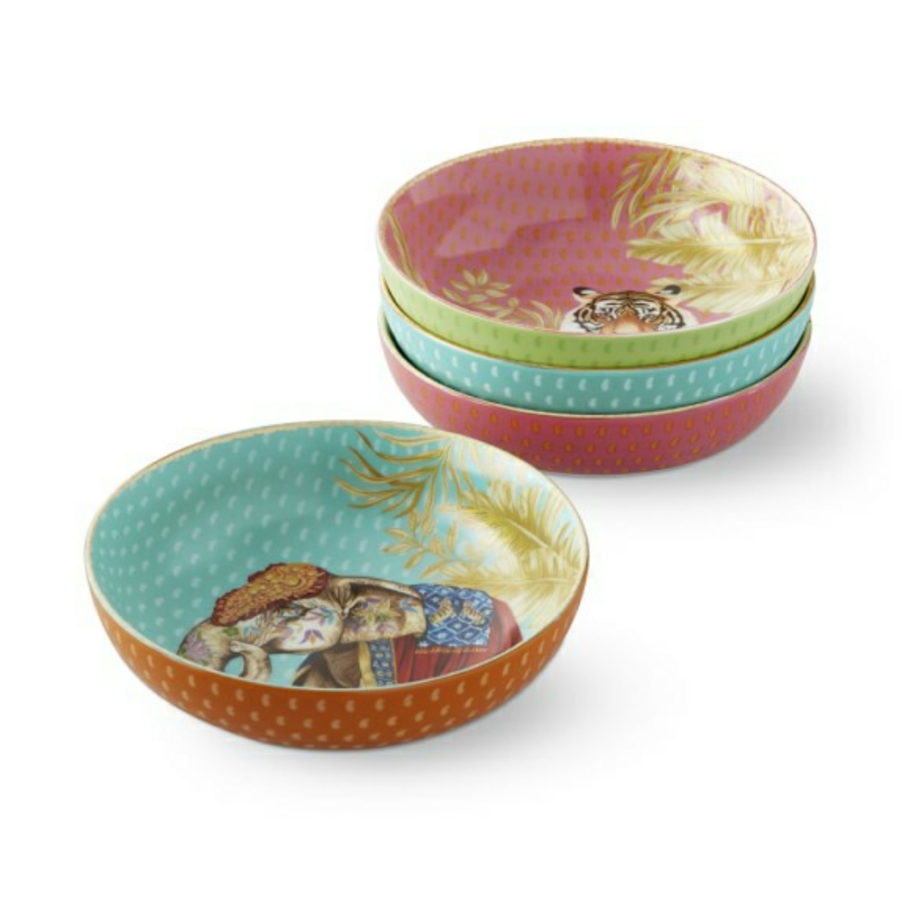 Williams Sonoma Set of 4 Raj Indian Dinner Bowls